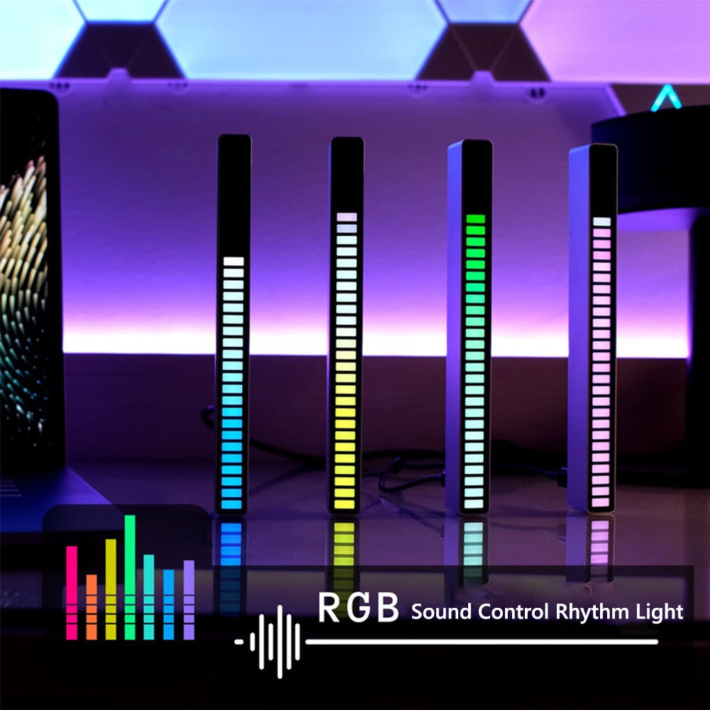 Sound Activated LED Rhythm Lights