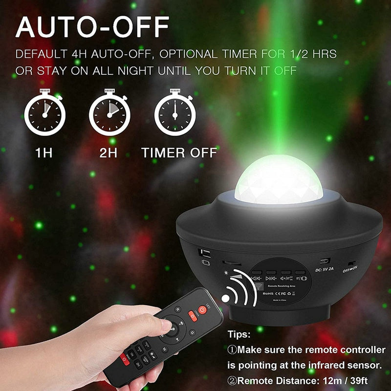 Galaxy Night™ Projector 2.0 UFO Edition
